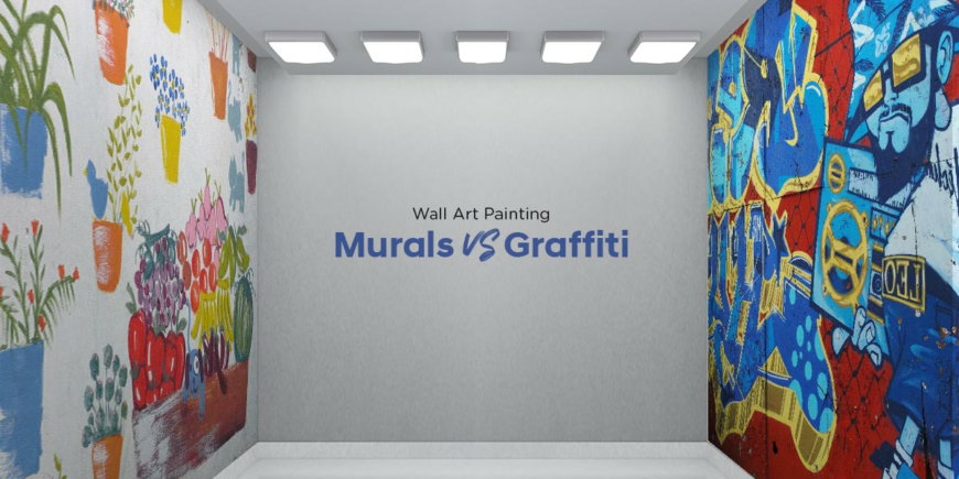 Wall Art Painting – Murals vs. Graffiti